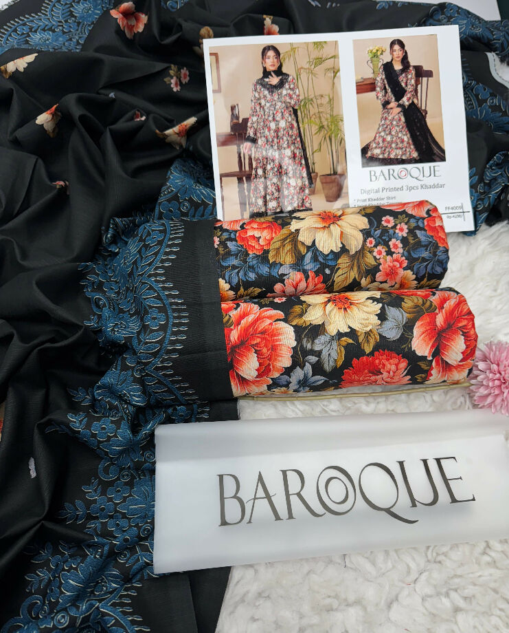 BAROOQUE Khaddar Digital 2025