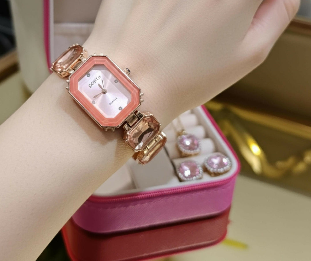 Girls watch set