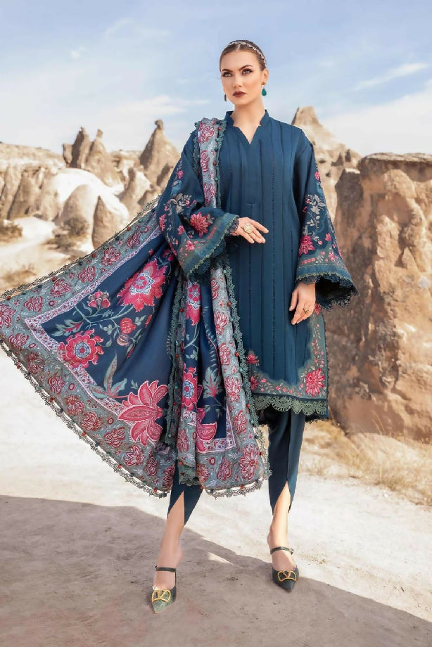 Full Embroidered Dhanak Winter collection For women