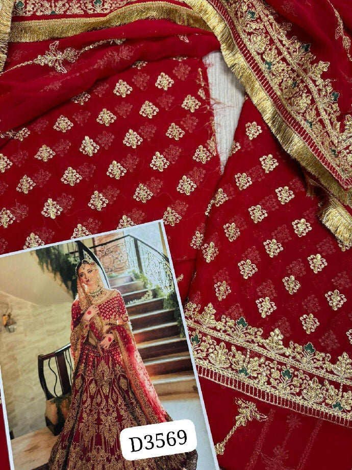 Bridal Fancy embroidered Lehenga