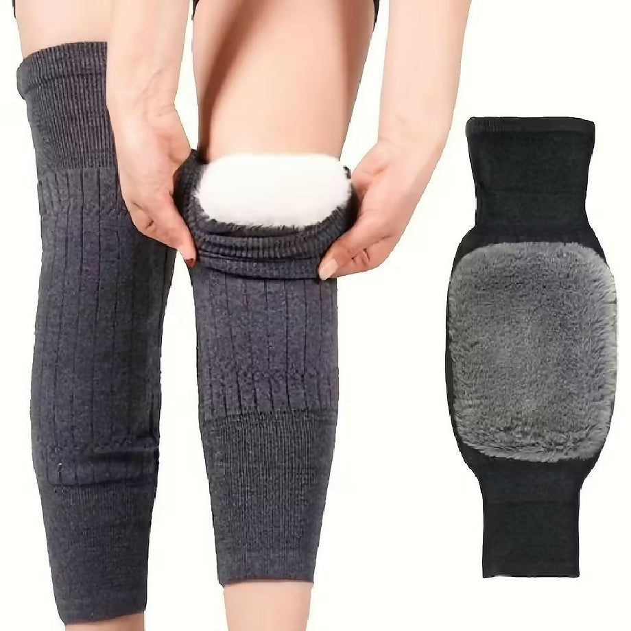 Warm Wool Knee Pads (Pair)