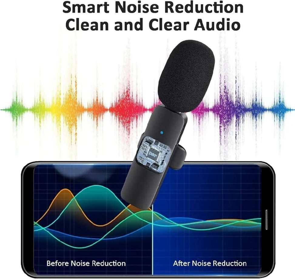 Microphone with* *Bluetooth for Outdoor Activities and Interviews Reduce Noise Cancelling Mic*