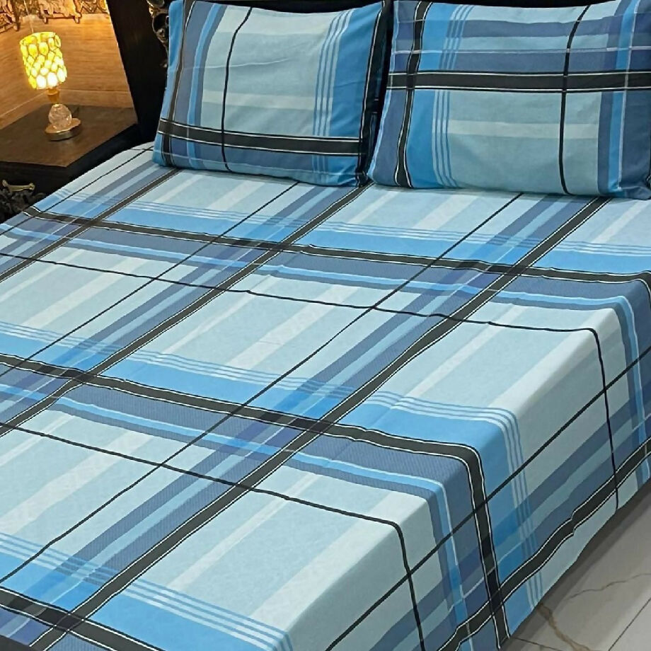 Double Bed King Size Cotton Bedsheet