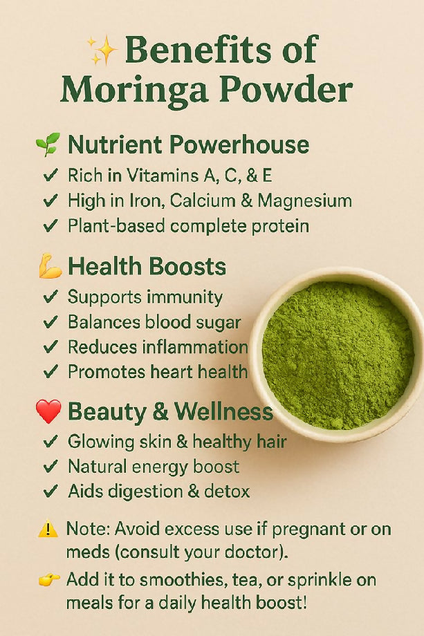 Moringa powder
