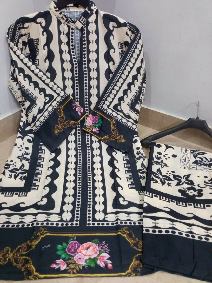 Co-ord set 2 pc with digital print