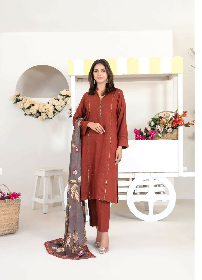 Ladies unstitched dress