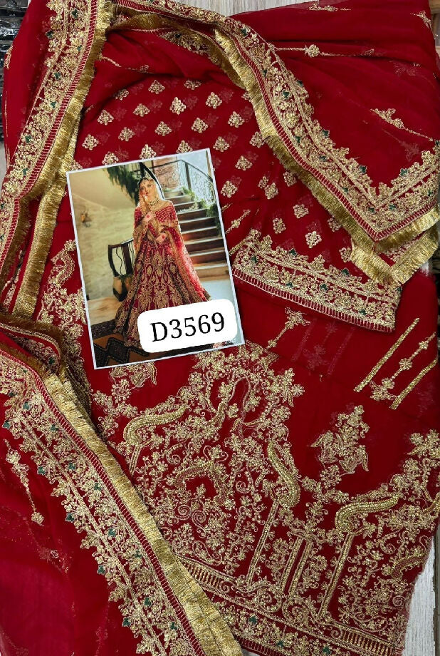 Bridal Fancy embroidered Lehenga