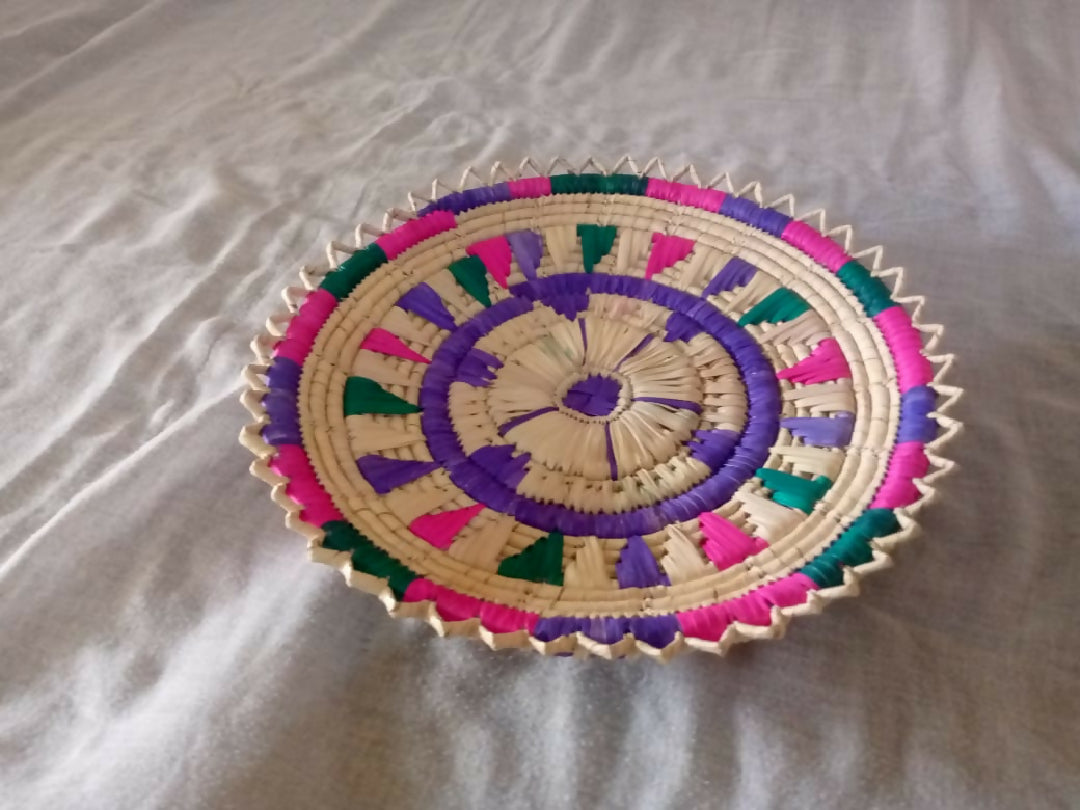 Wicker Basket with a Lid.