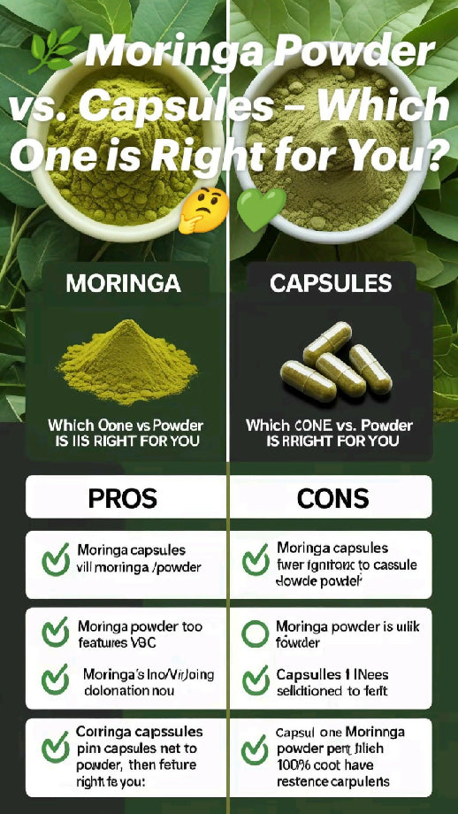 Moringa capsules