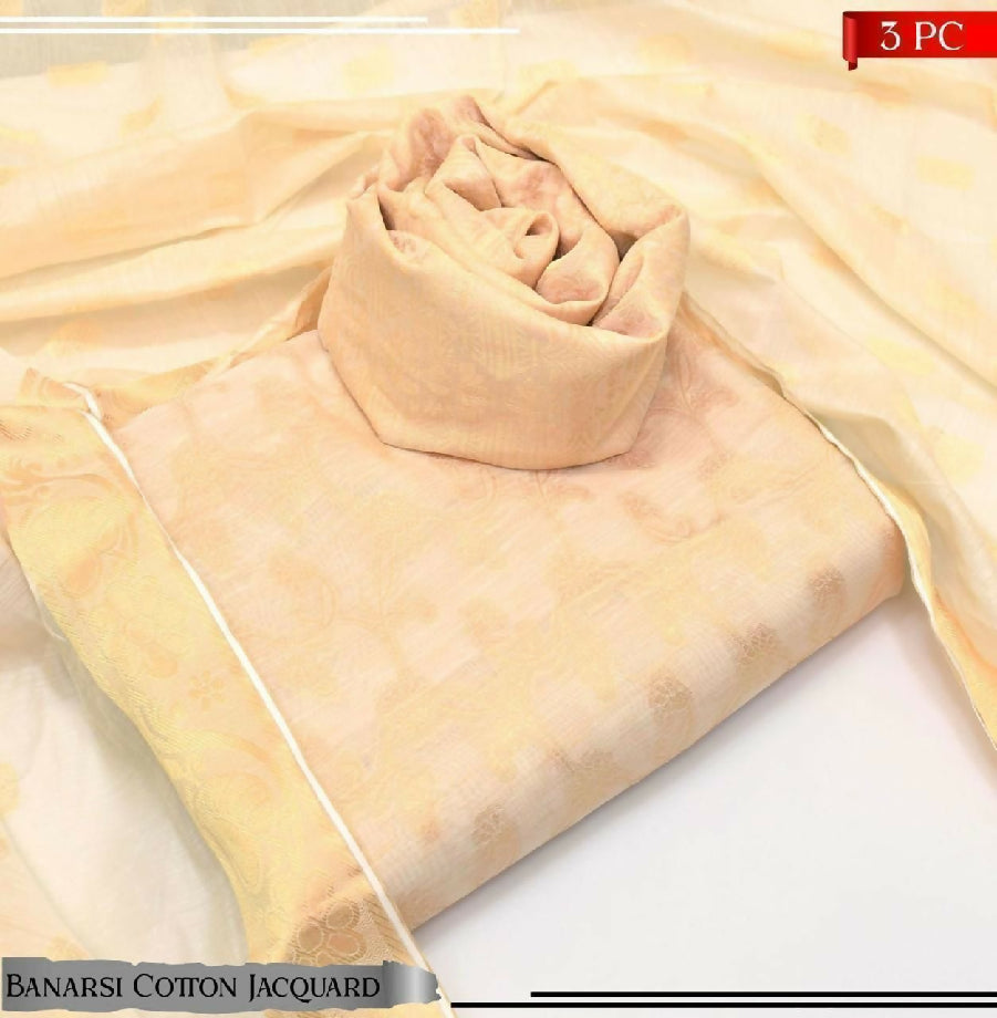 3pc Banarsi Jecquard