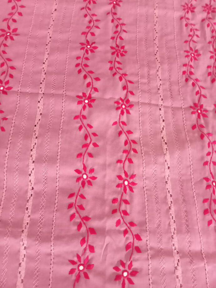 Heavy Hand Embroidered Swiss Chader