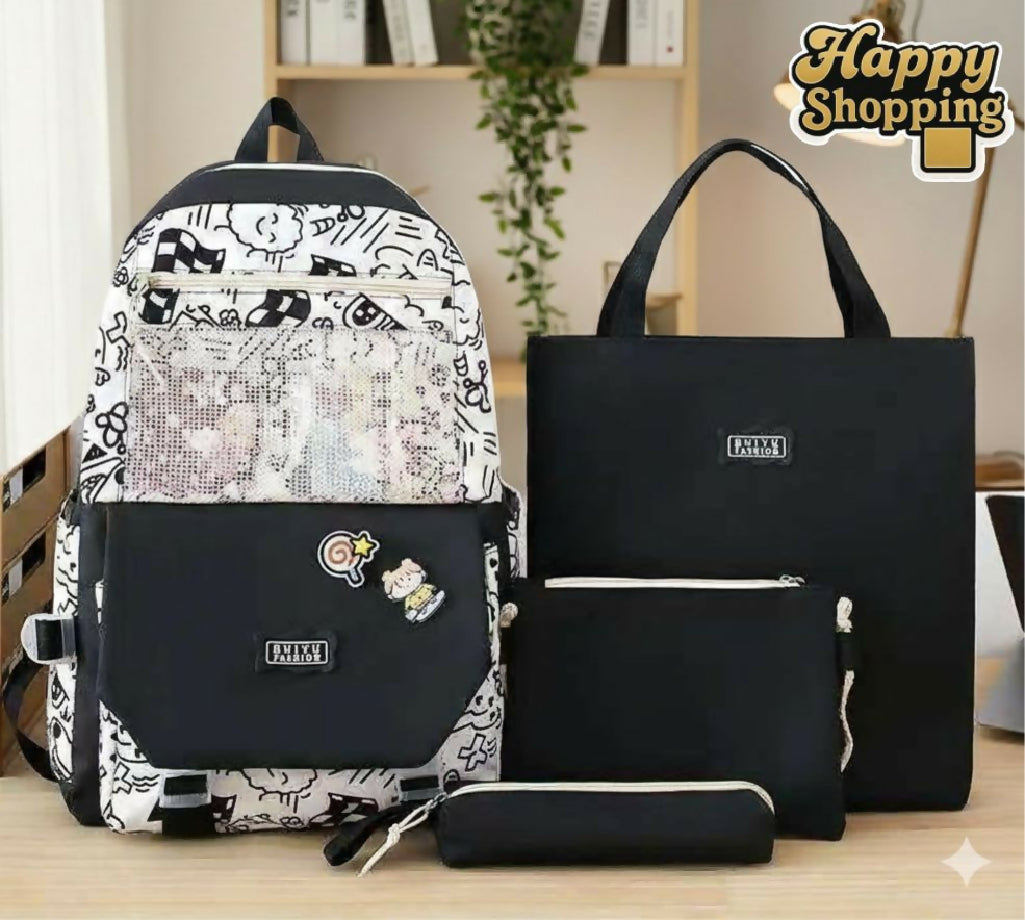 School bag with back pack imported