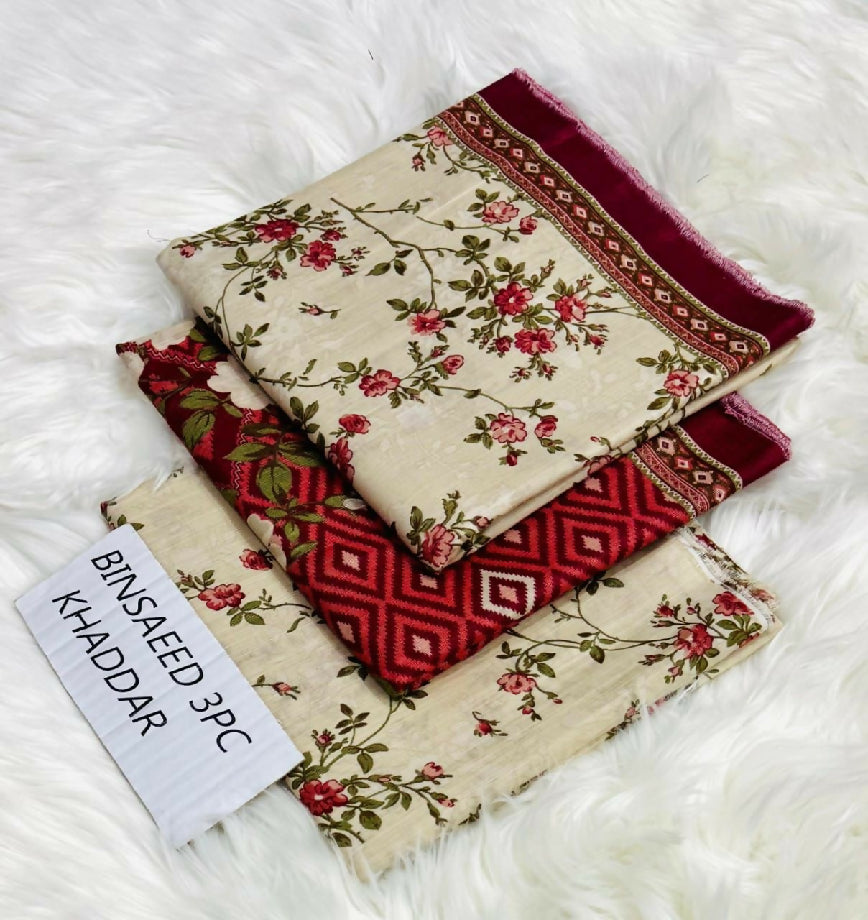 Bin Saeed Original Khadar 3PC