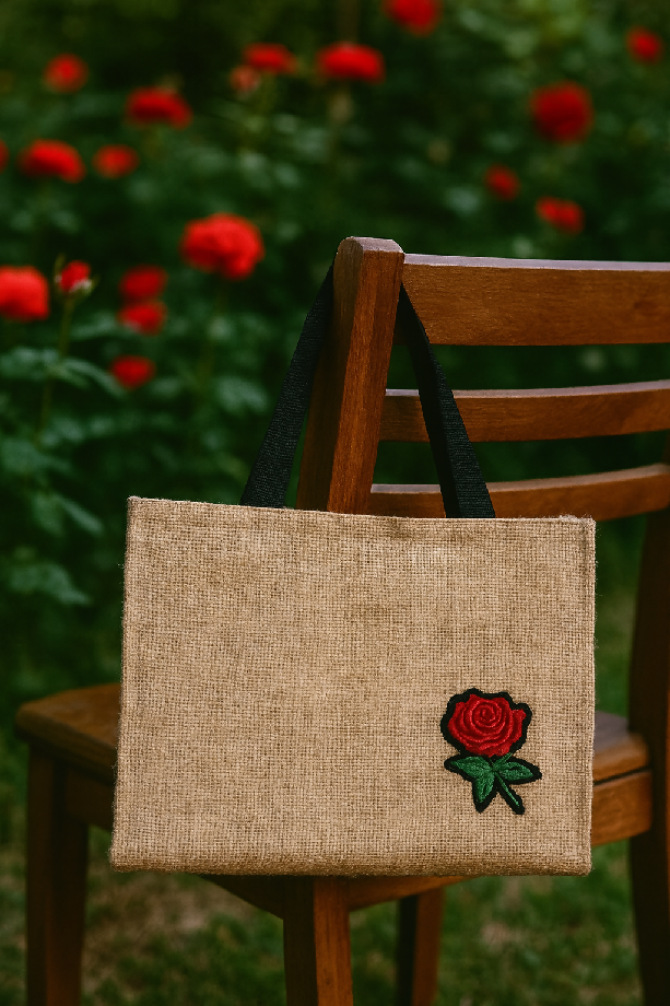 Jute tote bag