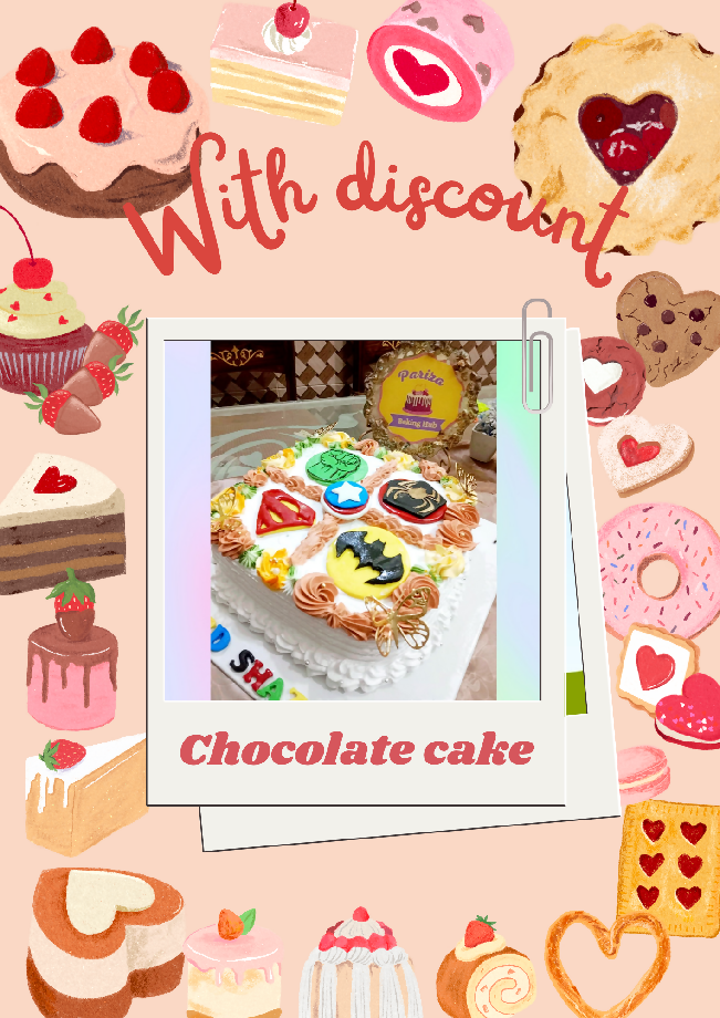 Colourful Pastel Cute Illustrated Cake Stall and Fete A4 Flyer_20250809_212711_0001