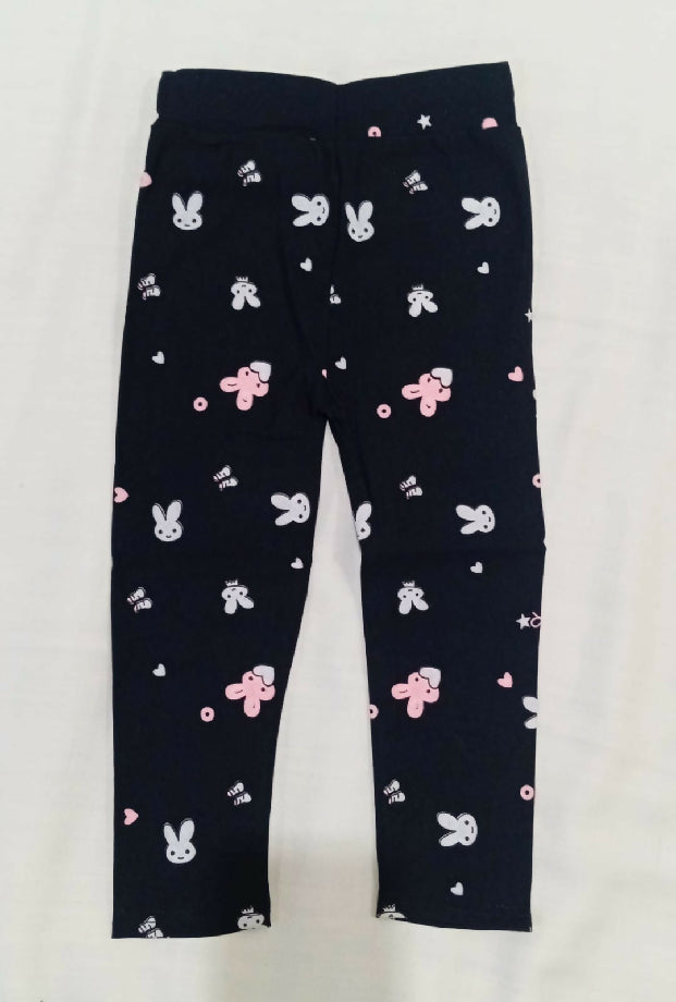 Girls elegant printed pants