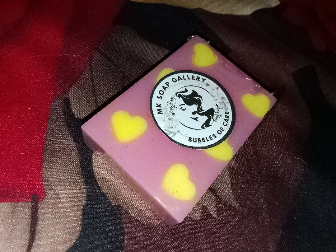 Glow Heart Soap Bar