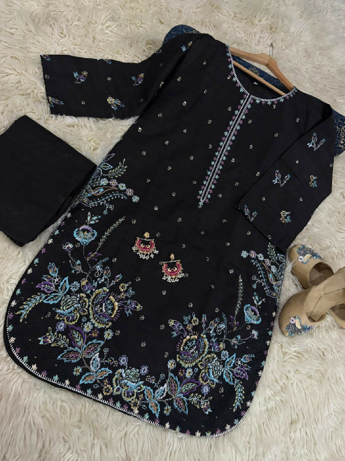 Winter collection stitched dresses