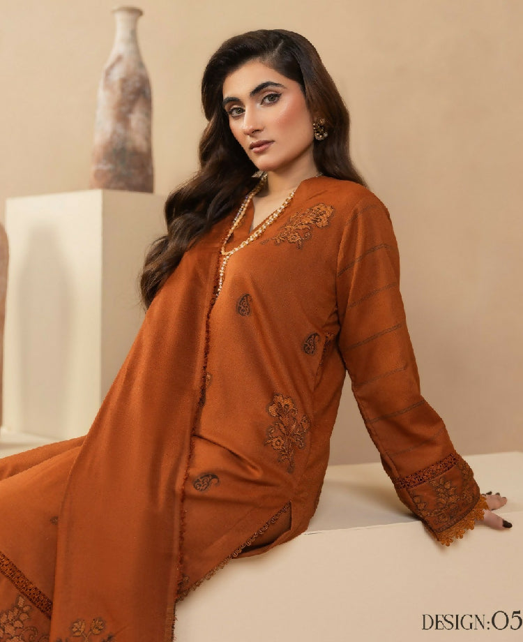 Winter ladies unstitche dresses