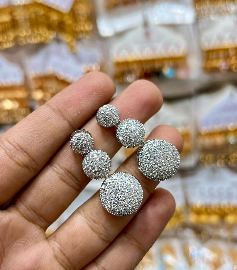 New fancy Earrings original zarconia