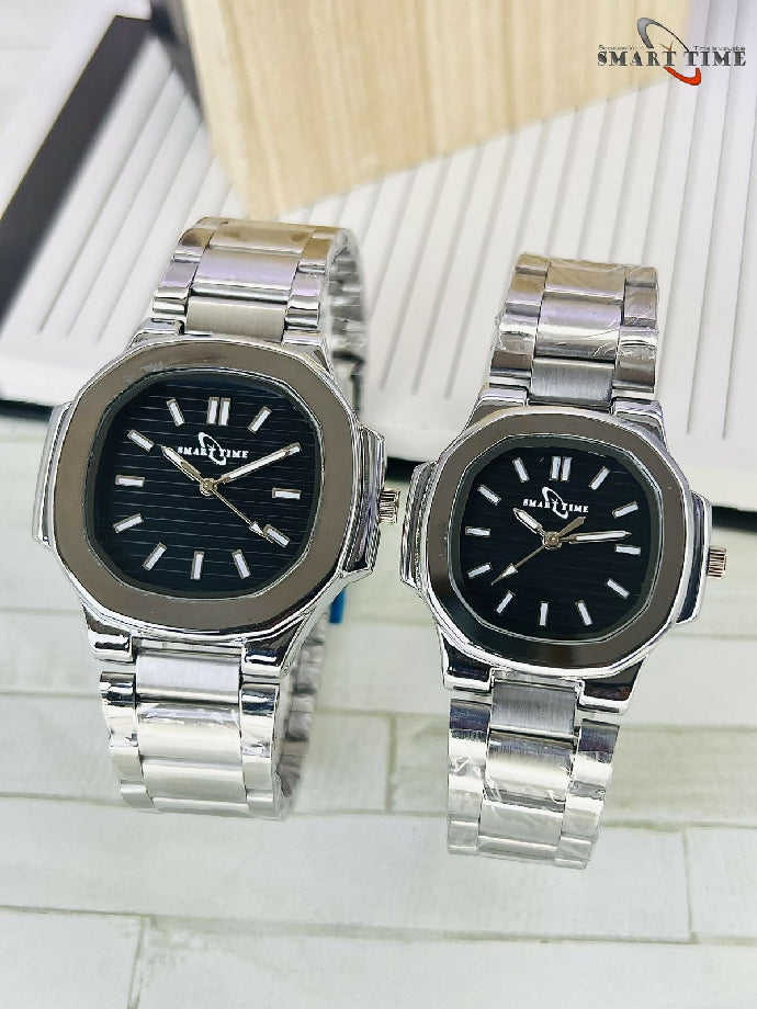 Smart time couple watch