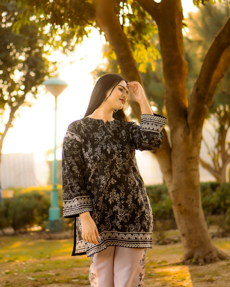 Cord set 2pc allovr print