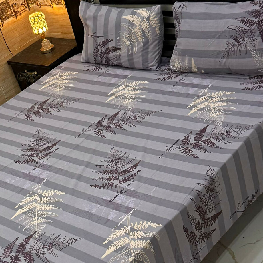 Double Bed King Size Cotton Bedsheet