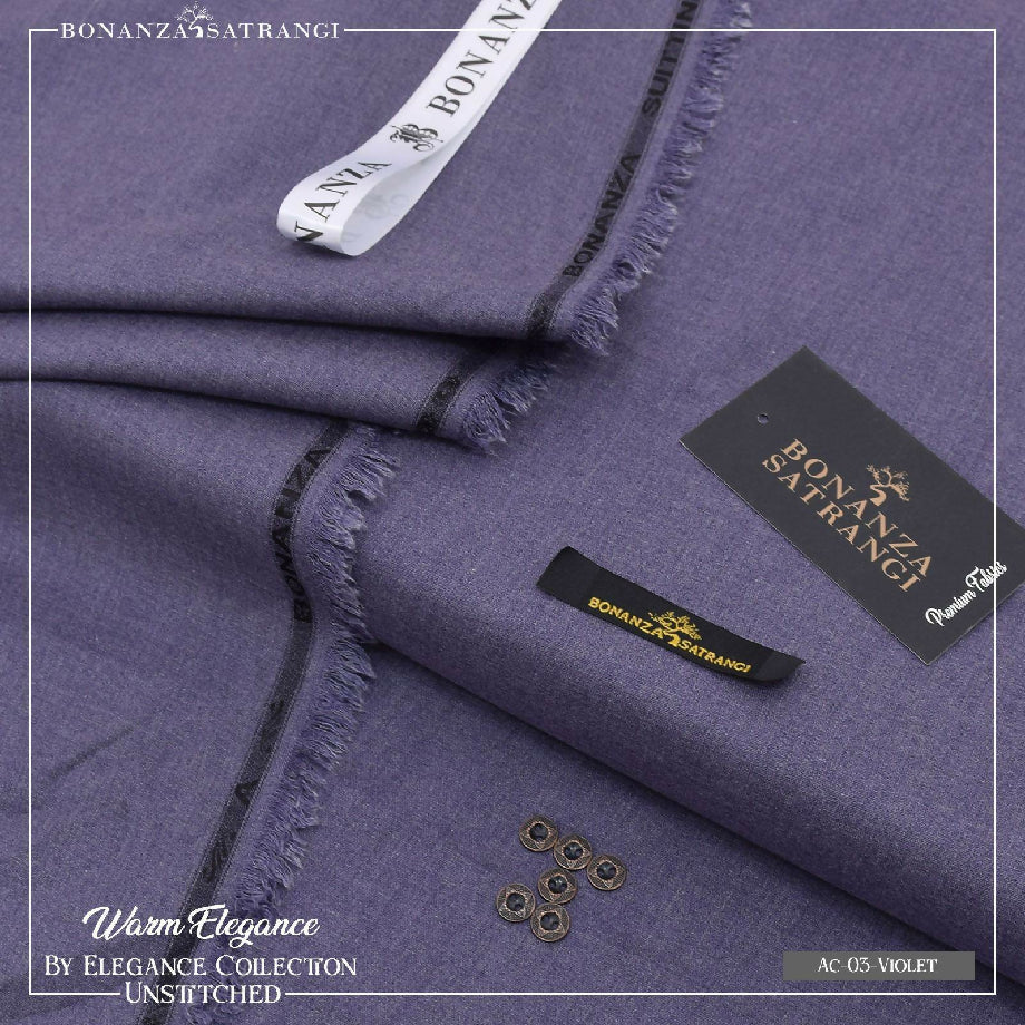 BONANZA Semi Wool Unstitched Suit – Lavish Winter Collection (25)