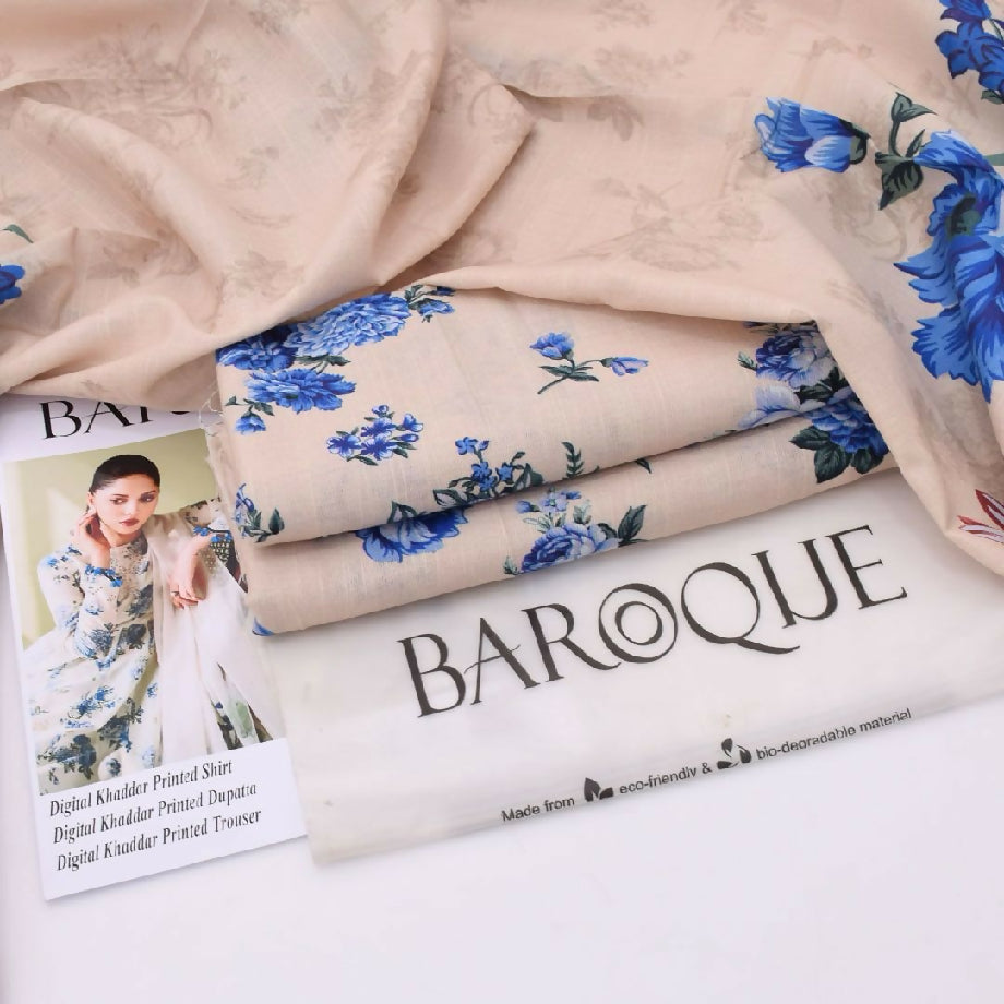 Winter collection 3PCS Suit In - KHADDAR