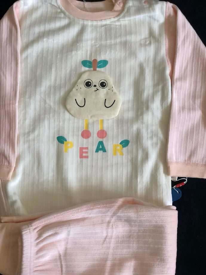 Velvet shirt pajama with Bear ?