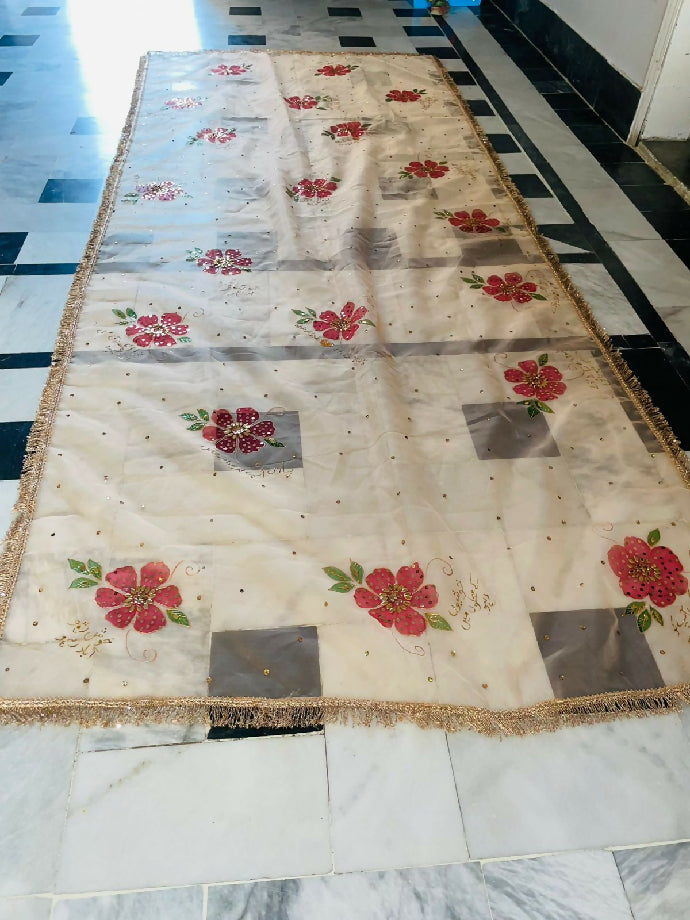 Hand painted duppata