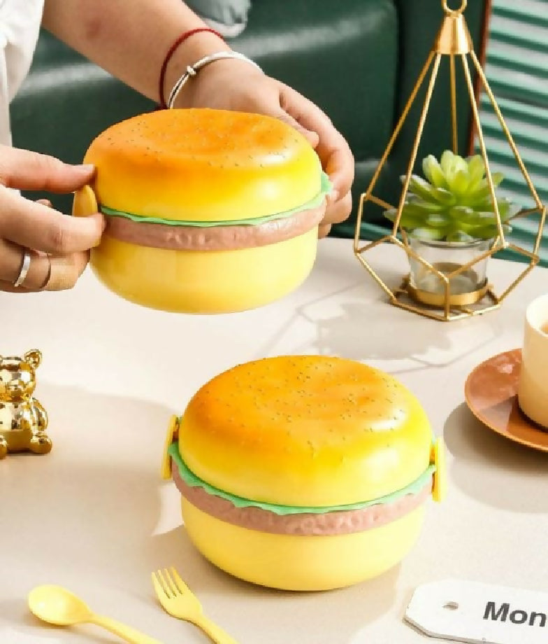 Lunch box like burger for kids
