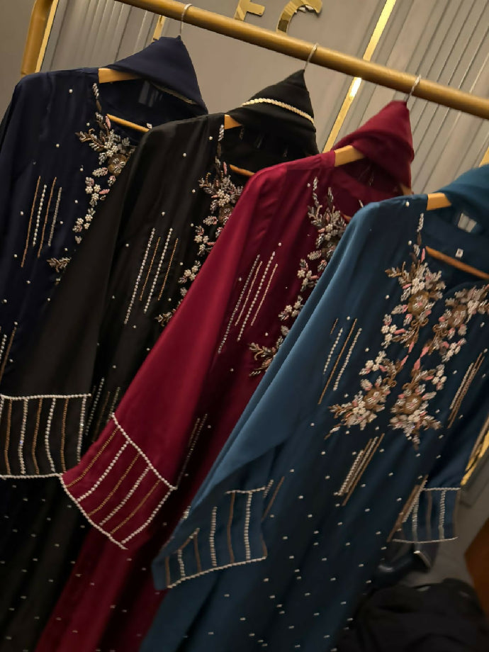 Beautiful Sheesha Silk Heavy Handwork Suit