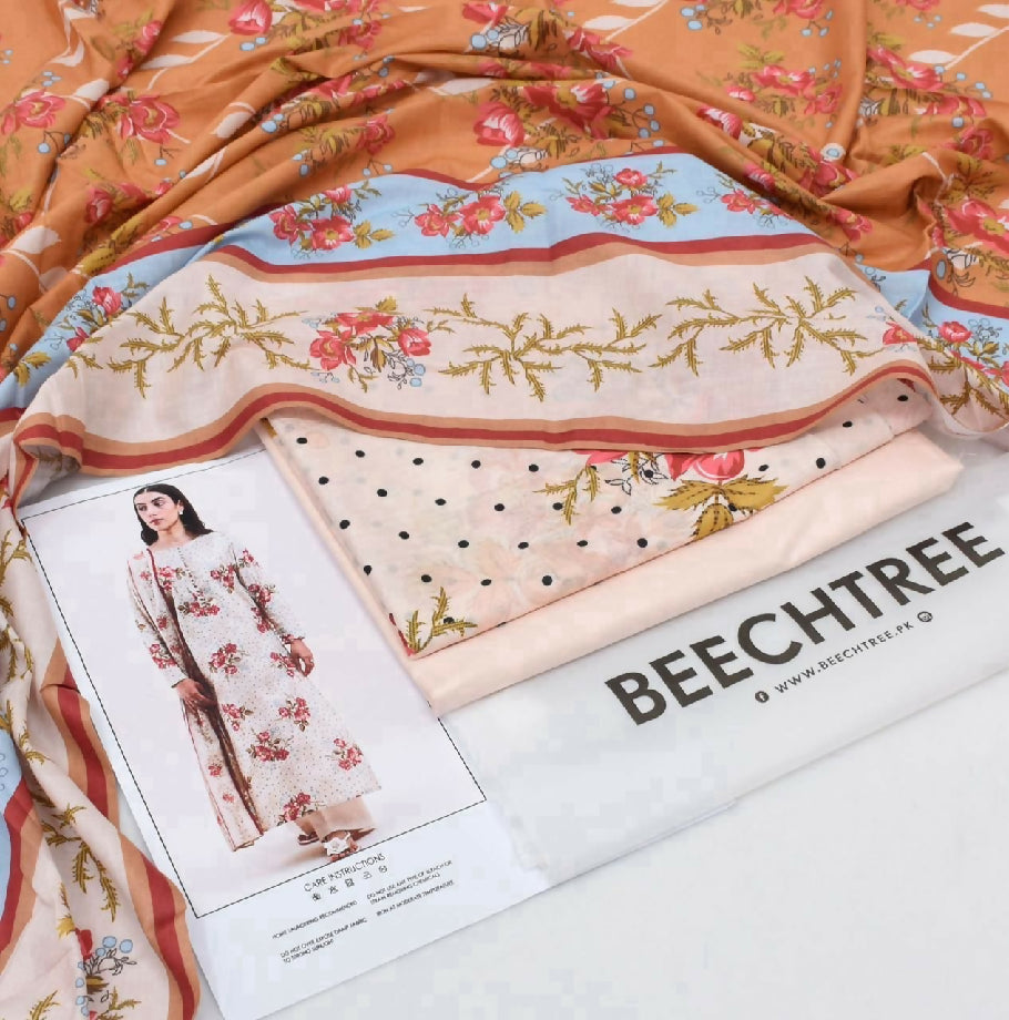 Firdos original printed lawn drss