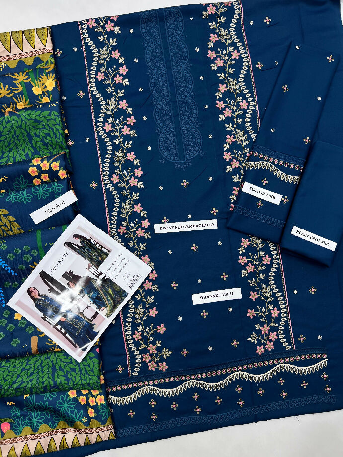 Sobia Nazir Premium Dhanak – With Digital Wool Shawl