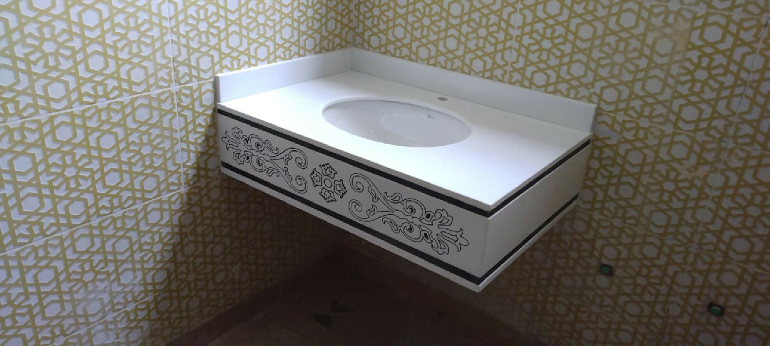 Marble vanity