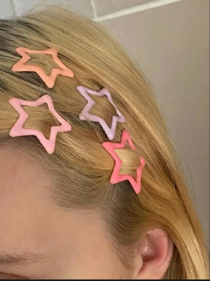 Star pins 4 pins in one card