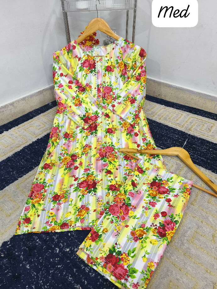 2pc cotton fabric for girls