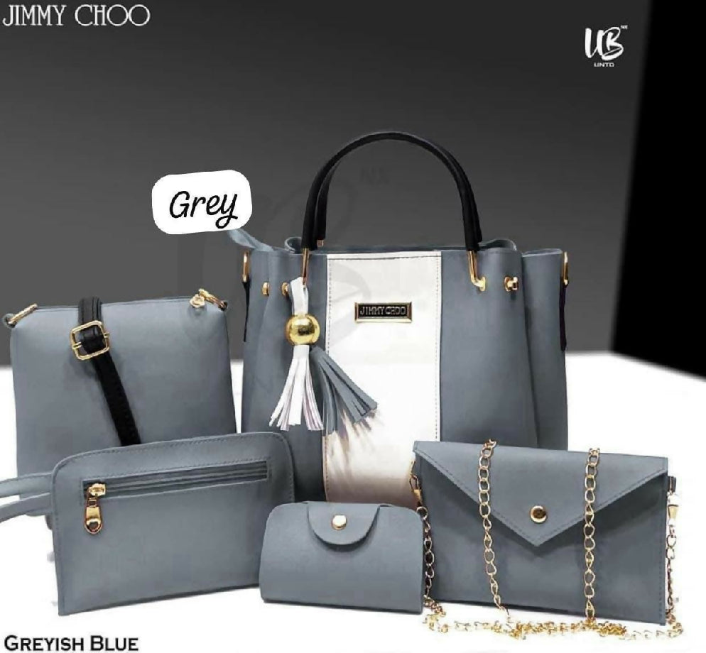 High Quality Cynthetic Leather 5 Piece Set For women's and Girls