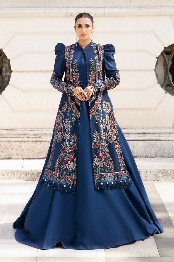 Luxury Heavy Embroidered Dhanak Winter collection For women
