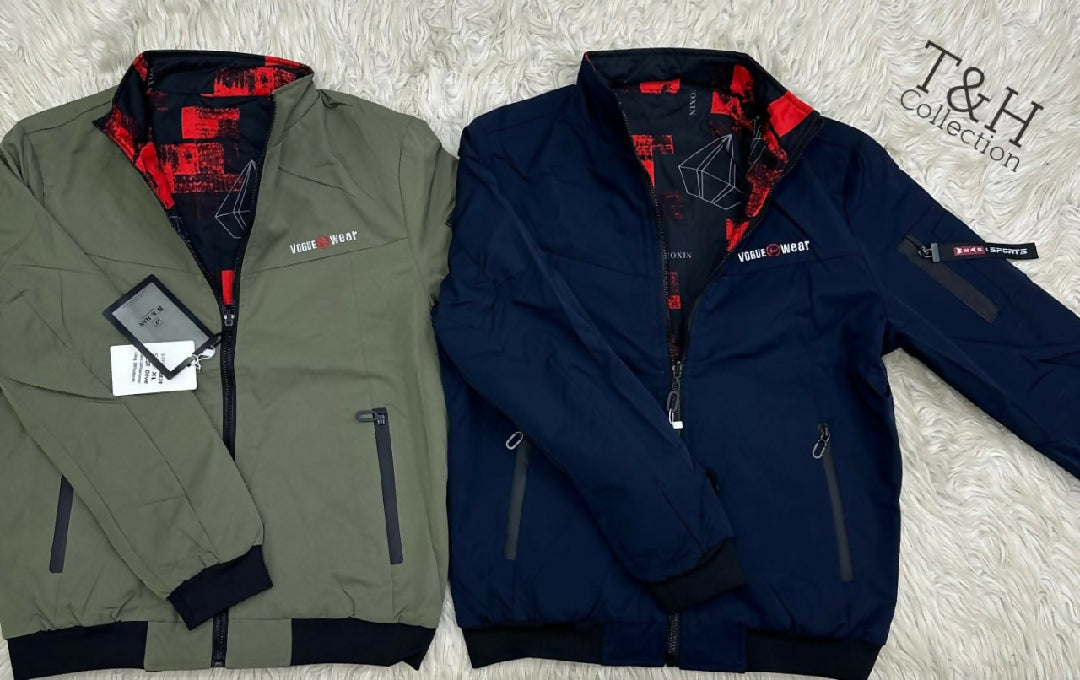 Man's collection leather jacket