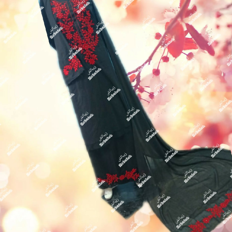 Patti applique handwork suit