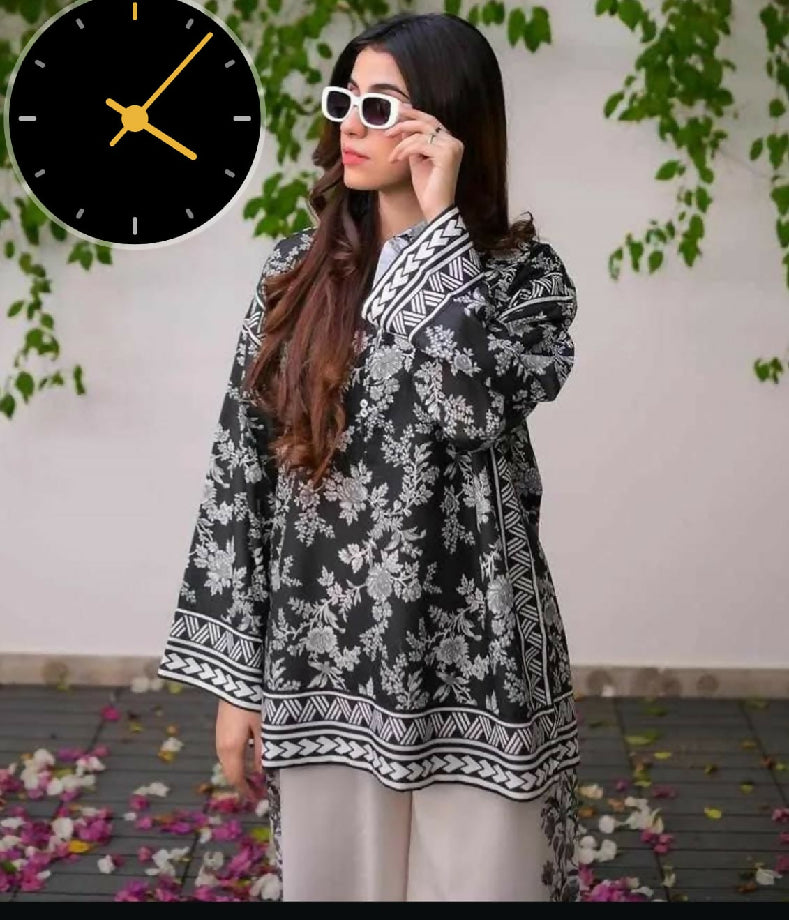 Cord set 2pc allovr print