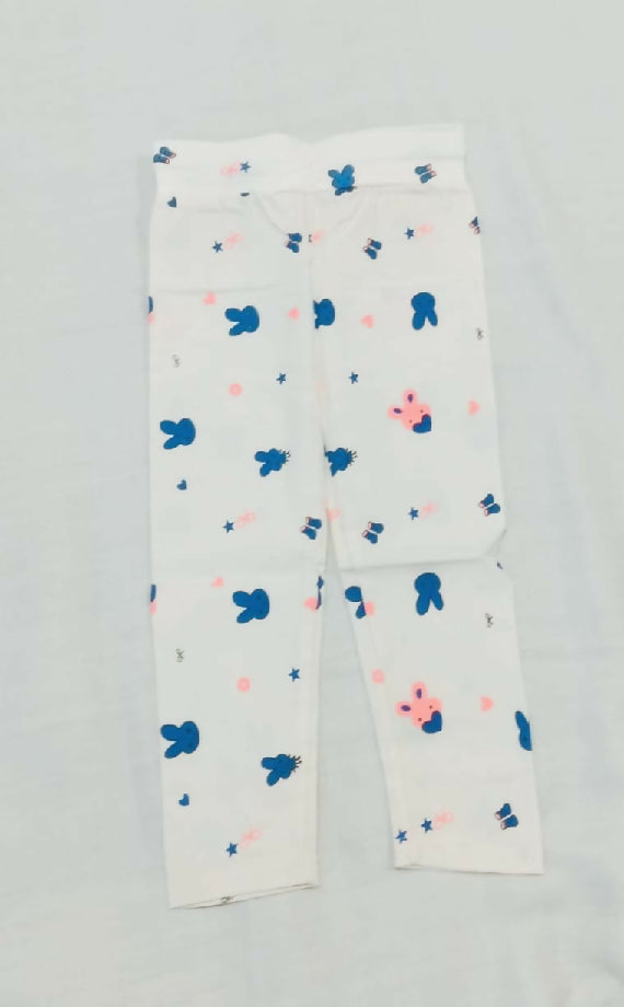 Girls elegant printed pants