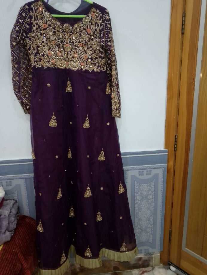 Preloved Purple color Long Frock