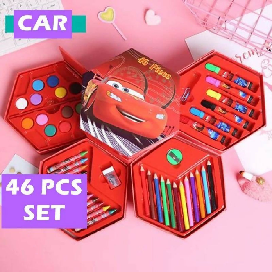 Restock / 46pcs Kids Art Coloring Kit