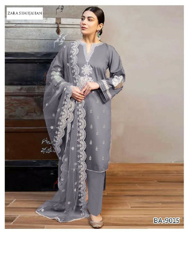 Winter collection 2025 3pcs embroidered