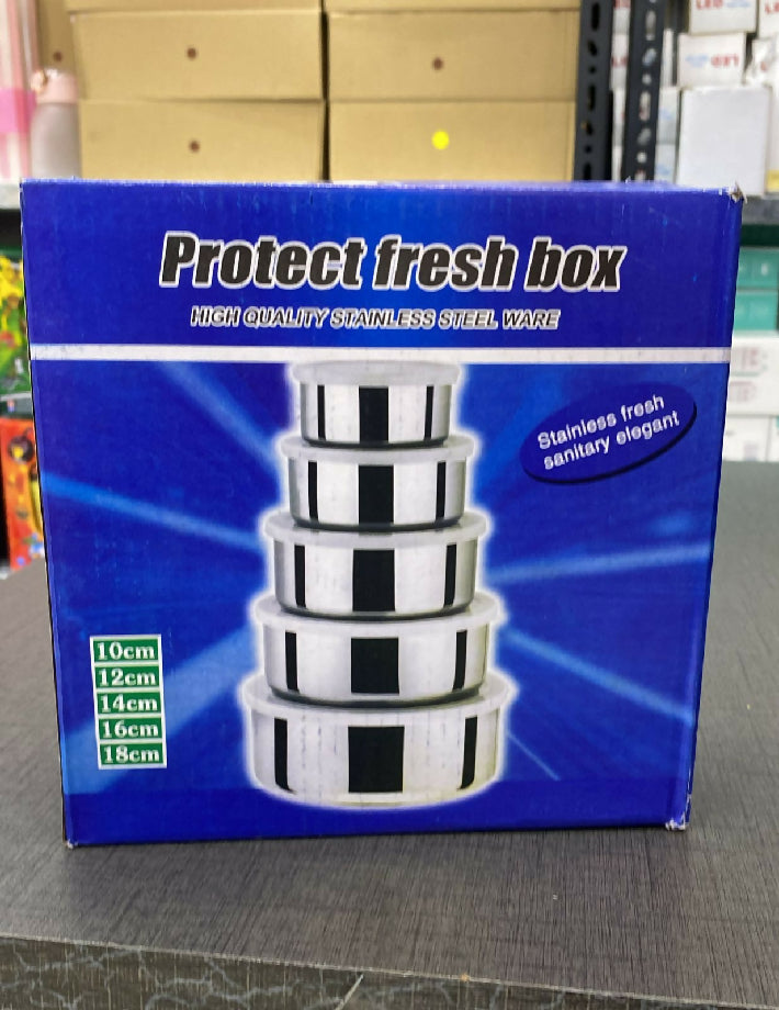 5pcs stainless steel bowl set