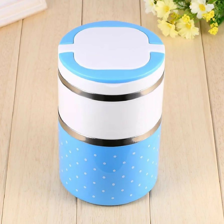 1 Pc 2 Layered Lunch Box