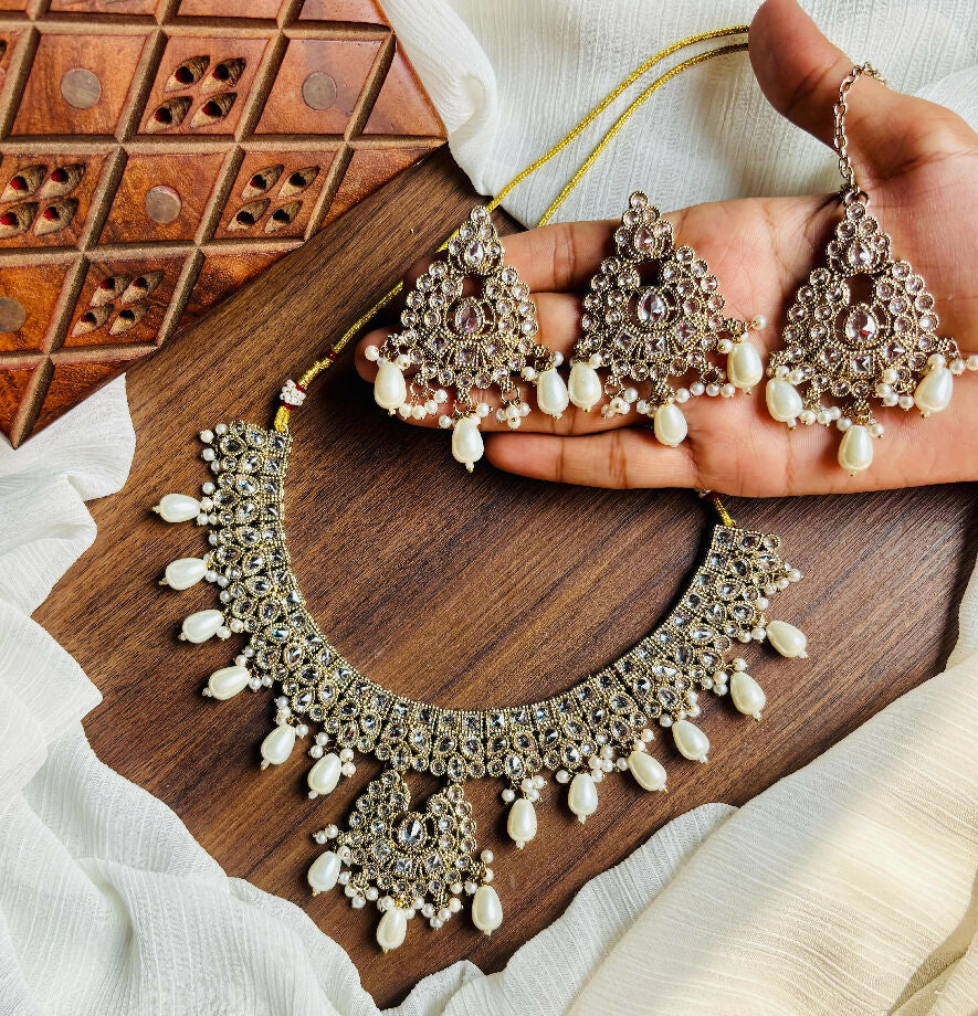 Luxury Zircon party set